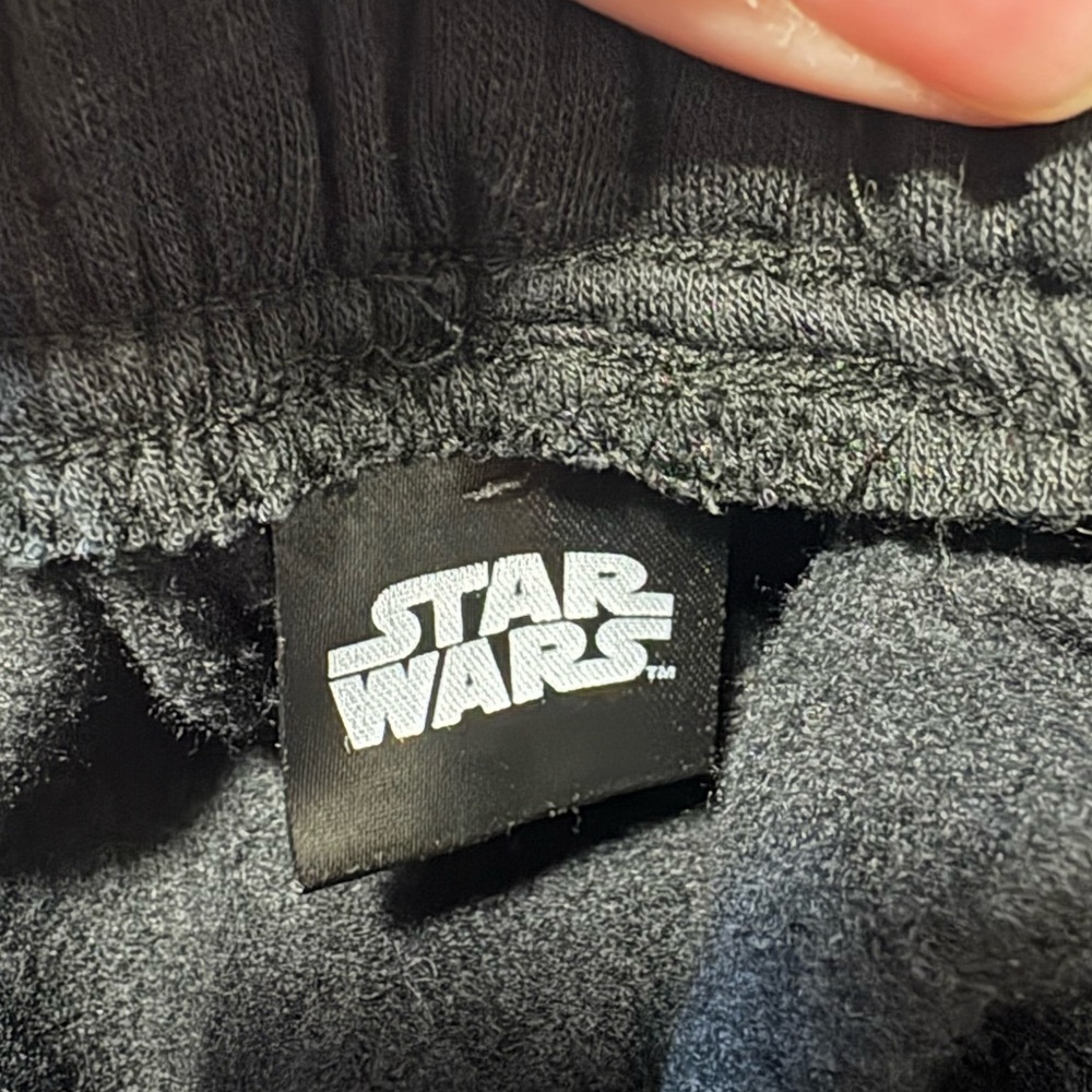 Star Wars size Small Phantom Menace Black French Terry shorts - Picture 7 of 8